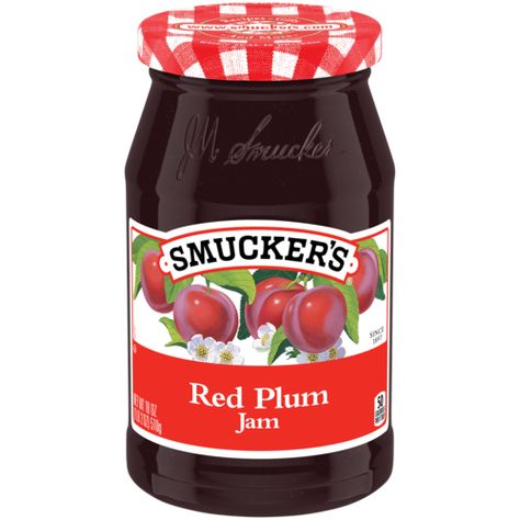 Apple Butter | Smucker's® Smuckers Jam, 2000 Calories A Day, Bread Spread, Grape Jam, Plum Jam, Blackberry Jam, Red Plum, Breakfast Toast, Holiday Recipes Christmas