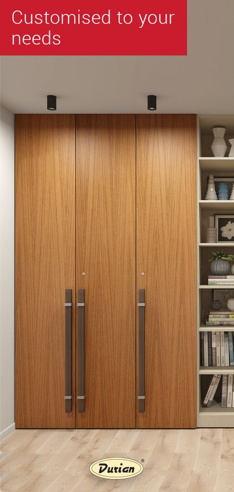 Every family is different. Every home 🏠 is different. Every individual is different. Bring home a #wardrobe that suits your unique space. 👉 Get your wardrobe customised in terms of finish, material, colours and #door 🚪 types. #durianforhome #durianfurniture #capsulewardrobe #wardrobefashion #wardrobedesign #customcabinets #diycabinets #modularwardrobe #customizedwardrobe #wardrobegoals Wooden Finish Wardrobe, Door Types, Luxury Furniture Sofa, Modular Wardrobes, Wooden Wardrobe, Shop Furniture, Diy Cabinets, Wardrobe Design, Wardrobe Style