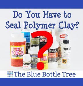 Seal Polymer Clay, Blue Bottle Tree, Clay Bottle, Polymer Clay Recipe, Bottle Trees, Craft Clay, Fimo Polymer Clay, Bottle Tree, Polymer Clay Diy