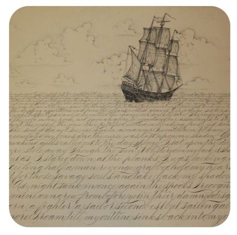 Jake Weidmann, Master Penman, Ship Sailing, Arte Sketchbook, A Ship, Nail Art Diy, Narnia, A Drawing, Art Plastique