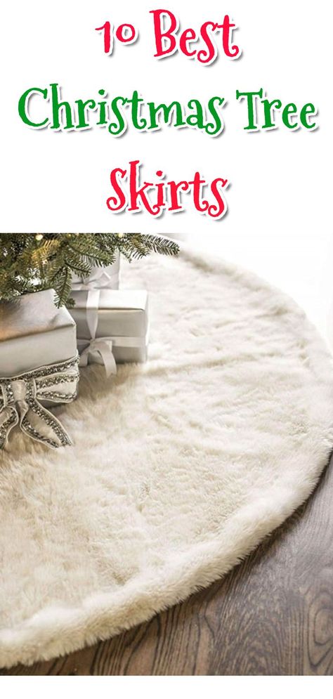 Farmhouse Tree Skirts Christmas, Farmhouse Tree Skirts, Farmhouse Christmas Tree Skirts, Rustic Christmas Tree Skirts, Chic Christmas Tree, White Tree Skirt, White Christmas Tree Skirt, Best Christmas Tree, Happy Christmas Day