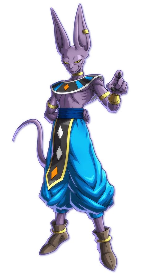 Bills from Dragon Ball FighterZ Beerus Tattoo Design, Beerus Sketch, Dragon Ball Super Drawings, Lord Beerus Tattoo, Beerus Drawing, Beerus Cosplay, Beerus Wallpapers, Beerus Tattoo, Beerus Art