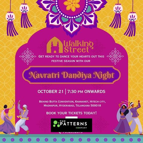 Dandiya Night Dandiya Night Poster, Navratri Poster Design, Navratri Background, Navratri Poster, Dandiya Dance, Navratri Dandiya, Invitation Card Background, Dandiya Night, Navratri Garba