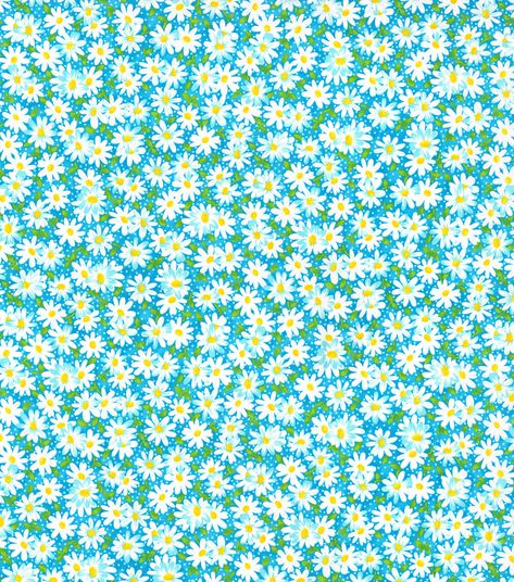 Keepsake Calico Cotton Fabric-Packed Daisies on Teal, Fox Fabric, Teal Walls, Teal Wallpaper, Calico Fabric, Teal Fabric, Geometric Fabric, Wall Papers, Hozier, Paper Beads