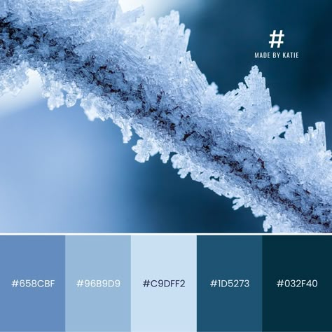 Brrr… looks like Elsa has been covering everything in frost❄️✨ Which frosty colour palette is your fave? Drop a ❄️ below! #wintercolours #colourinspo #branddesign #WebDesignTips #colourpalette Winter Wonderland Color Palette, Cold Colour Palette, Ice Blue Color Palette, Ice Color Palette, January Color Palette, Winter Colors Palette, Winter Color Pallet, Frozen Makeup, Rpg Maker Vx