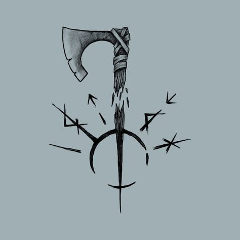 Viking Axe Viking Axes Design Tattoo, Viking Axes Design, Machado Viking, Viking Drawings, Viking Tattoo Symbol, Chest Ideas, Tattoo Practice, Rune Tattoo, Norse Tattoo