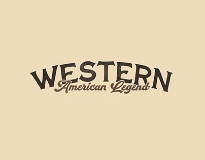 West Logo Design, Vintage Western Graphic Design, Vintage Western Logo, Western Lettering, Landscape Company Logos, Western Typography, Cowboy Logo, Western Brands, Country Logo