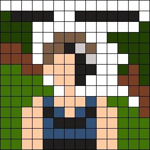 Block Games, Open Season, Kandi Ideas, Easy Perler Beads Ideas, Perler Crafts, Beads Designs, Pixel Crochet, Beads Ideas, Pixel Art Grid