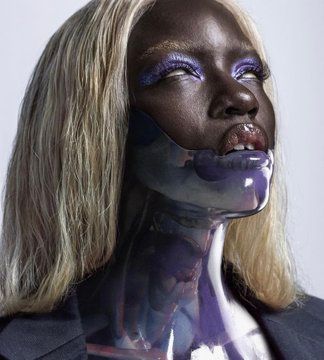 ʚ♡⃛ɞ on Twitter: "Queen Toïde for Magazine Uniform "REBORN" issue photographed by Erwan Bacha https://t.co/IuTIgUGBVf" / Twitter 3d Artist, Makeup Inspo, Pose Reference, Cyberpunk, Carnival Face Paint, Metallica, Halloween Face Makeup, Art Inspiration, Thing 1