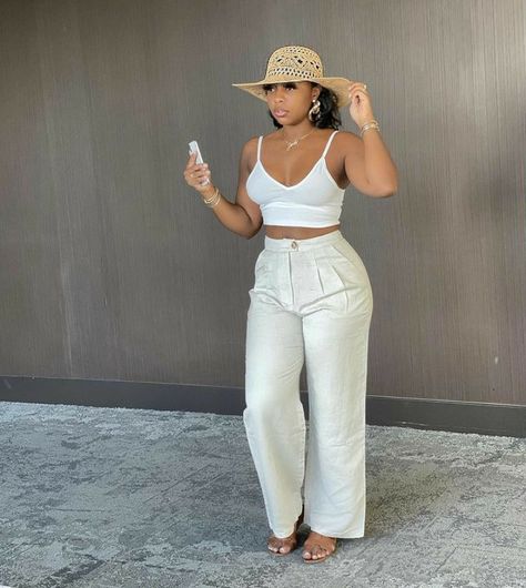 Comfortable Picnic Outfit, Vacation Outfits Classy Chic, Belize Outfits Summer, White Day Party Outfit, Lunch Date Outfit Casual Classy Summer, Outfit For Cruise Caribbean For Women, Mothers Day Outfit Ideas Spring, Classy Summer Outfits Black Women, Chic Summer Outfits Black Women