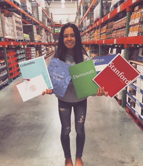 Brittany Stinson was admitted to five Ivy League colleges after writing an essay about Costco — Quartz Ivy League Aesthetic, College Acceptance Letter, Ivy League Colleges, College Essay Examples, Ivy League Schools, College Acceptance, College Application Essay, Dartmouth College, Essay Contests