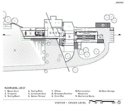 Kat Planı Winery Interior, Winery Design, Wineries Architecture, Paso Robles Wineries, Tourism Design, Architecture Diagram, Community Spaces, Simple Floor Plans, Architectural Concept