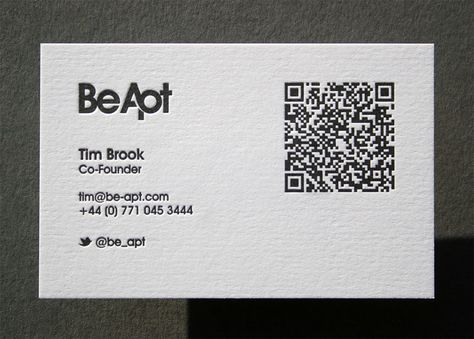 Debossed Business Card, Best Business Cards, Business Card Gallery, Qr Code Business, Business Card Stand, Business Card Minimalist, Qr Code Business Card, Letterpress Business Cards, Graphic Design Cards