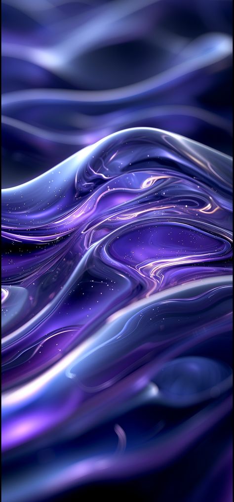 Purple Futuristic Aesthetic, Purple Bubbles Wallpaper, Liquid Metal Texture, High Definition Wallpapers, Blue Abstract Background, Abstract Science, Uhd Wallpaper, Lock Screen Backgrounds, Graphic Design Styles