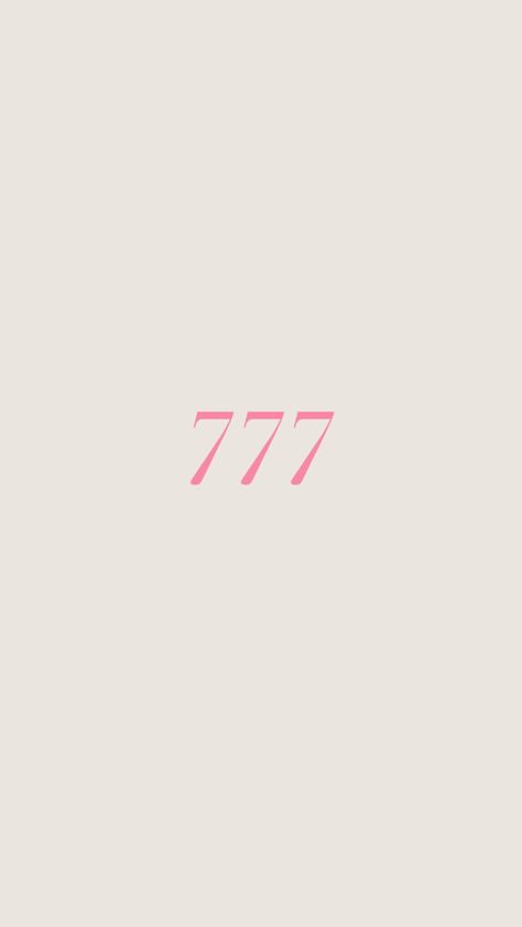 7 Angel Number, 777 Pink, 777 Wallpaper Iphone, 777 Aesthetic, 777 Wallpaper, Chakra Affirmations, Manifesting Dreams, Descriptive Words, Instagram Background