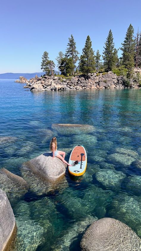 Are you dreaming of the crystal clear, bright blue waters of Lake Tahoe? This 2 day Lake Tahoe Summer Itinerary has everything you need to plan your dream trip! Lake Tahoe Couple Pictures, Lake Tahoe Itinerary, 30s Birthday, Lake Tahoe Trip, Friend Trip, Lake Tahoe Summer, Tahoe Lake, Tahoe Trip, Vacay Ideas