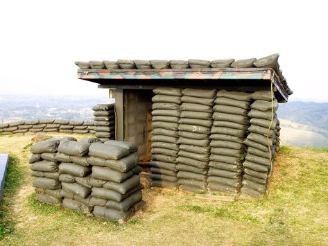 Underground Bunker Build Caution #prepperbunker Haunted Images, Secret Bunker, Military Bunkers, Paintball Field, Europe Street, Underground Bunker, Bunker Hill, Hidden Places, Places In Europe