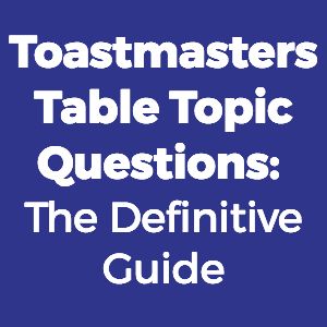 Toastmasters table topics questions - your ultimate resource, including a printable pdf cheat sheet. Be prepared to run your next table topic session. Ideas for table topics don't always come easy - here you'll find creative table topics that will make leading your sessions unique, fun, and easy. Table Topics Questions Toastmasters, Team Meeting Ice Breakers, Table Talk Questions, Table Topics Questions, Toastmasters International, Speaking Activities English, Direct And Indirect Speech, Table Topics, Toast Masters