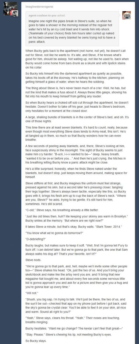 Just read this. #steve rogers #bucky barnes #panic attack #imaginesteverogers tumblr #FANGIRLING Super Hero Shirts, Compression Shirts, Bucky And Steve, Dc Movies, Steve Rogers, Marvel Memes, Avengers Assemble, Alter Ego, Bucky Barnes