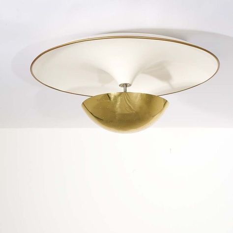 Gino Sarfatti "155px", Arteluce, Italy, 1950 Decorative Ceiling Lights, Sell Paintings, Gino Sarfatti, Ceiling Design Modern, Selling Paintings, Ceiling Light Design, Modern And Contemporary Art, Modern Ceiling, Contemporary Art Gallery