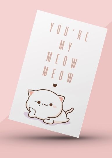 #digitalcard #cat #greetings #meow #lovecats #etsy #birthday #cats #love #cards #lovecat #cute #cutecat #catphotos #paw #catlove #gift #lovegift #funny #forfriends #forlove #cats #meowy #simple #gifts #lover #enjoy #like #boyfriend #boyfriends #girlfriend #girlfriends #Iloveyou #loveyou #etsy #etsyseller #etsyshop Cute Cards For Boyfriend, Pun Cards, Im Waiting For You, Lovers Card, Happy Birthday Cat, Tracker Ideas, Digital Birthday Cards, Birthday Cat, Bullet Journal Mood Tracker Ideas