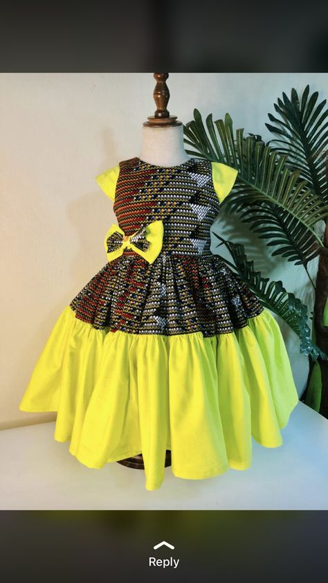 Children African Dresses, Children Kampala Gown Styles, African Children Dress Designs, Kids Ankara Styles, Ankara Style For Children, Children Gowns Dresses Ankara, Children Ankara Gown Styles, Ankara For Children, Latest Children Ankara Gown