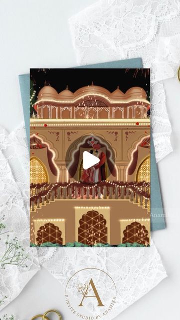 16 likes, 4 comments - e_invitestudio on December 13, 2023: "Presenting a "Royal E-Card"♥️ Dm Us to get this elegant card for your special day ✨ . . . . #ecardsforyou #handmade #ecards #royalwedding #rambaghpalace #digitalinvite #royalwedding #graphicdesigner #weddingcards #caricatureinvitation #creative #personalizedplanner #personalised #bannerdesign #weclomeboard #einvitestudio #weddingstationery #weddingstationerydesigner". E Wedding Card, Indian Wedding Cards Handmade, Royal Invitation, Digital Wedding Invitations Design, Wedding Royal, Indian Wedding Invitation Cards, Invitations Design, Indian Wedding Cards, Wedding Cards Handmade