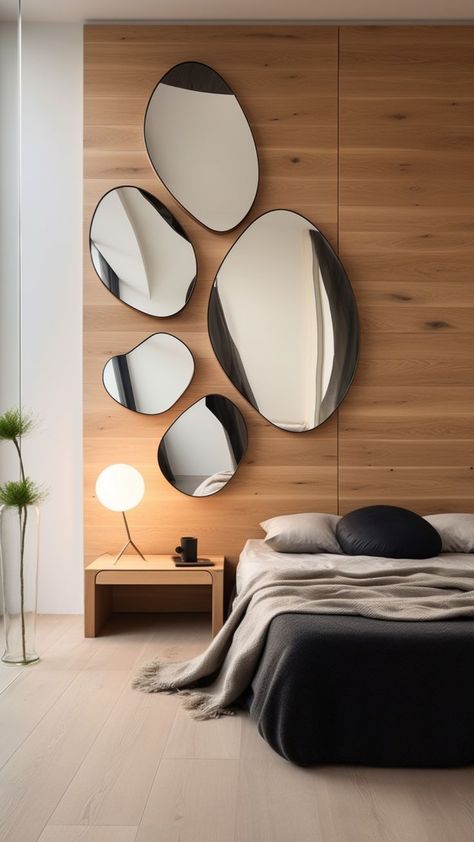 Blob Mirror Fashion Tattoo Ideas, Home Decorating Styles, Mirrors Bedroom, Blob Mirror, Blob Mirrors, Funky Mirrors, Farmhouse Home Design, Fashion Tattoo, Home Paint