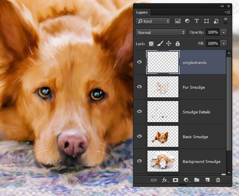 How to Create a Painted Pet Portrait Effect in Adobe Photoshop Pet Portrait Tutorial, Tablet Drawing, Photoshop Tutorials Free, Digital Illustration Tutorial, Portrait Tutorial, Adobe Photoshop Tutorial, Procreate Ipad Art, Photoshop Painting, Procreate Ipad