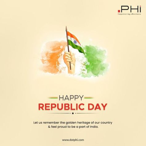 Happy #RepublicDay2022! On this day, let’s recall the true heroes of India who sacrificed their lives to give us freedom. 🇮🇳 ❤ #HappyRepublicDay #RepublicDay #HappyRepublicDay2022 #Jaihind #India #26january #26january2022 #Vandematram #Pride #Indianflag #ProudIndian #culture #ProudToBeAnIndian #73rdRepublicDay #Dotphi #DotphiSolutions #SEOagency #SocialMediaAgency #digitalmarketingagency #Websitedesign #AppDevelopement #Dotphiinfosolution Indian History Facts, Happy Dhanteras, 26 January, Happy Republic Day, Indian History, Republic Day, History Facts, Proud To Be, Digital Marketing Agency