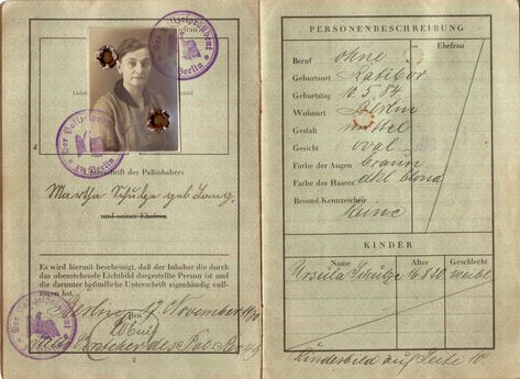 Passport, Old, Vintage, 1930, Deusches Rich, Retro German Passport, Vintage Passport, Vehicle Illustration, Travel Free, Photo Cat, Journal Challenge, Print Business, Free Vintage Printables, Passport Photo