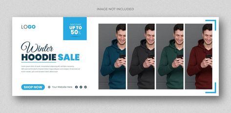 Premium PSD | PSD stylish hoodie fashion sale social media facebook cover design template Facebook Cover Design, Discount Logo, Social Media Facebook, Winter Hoodies, Fashion Sale, Hoodies For Sale, Facebook Cover, Banner Design, Design Template