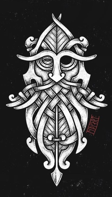 Norse Symbols Tattoo, Old Norse Tattoo, Norse History, Overlay Ideas, Celtic History, Viking Mythology, Norse Design, History Tattoos, Norse Symbols