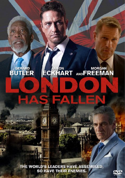 London Has Fallen Olympus Has Fallen, London Has Fallen, Tv Posters, Gerard Butler, Love Movie, World Leaders, Keanu Reeves, Latest Movies, Good Movies