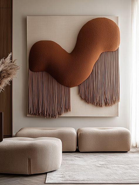 After 14 years of creating macramé, I’ve decided to embrace a new direction in my art, focusing on ... Tufted Wall Art, Contemporary Tapestries, Ceramics Vase, Miami Interior Design, Sustainable Interior Design, Textile Wall Hangings, Modern Textiles, Contemporary Textiles, Handmade Ceramics Vase