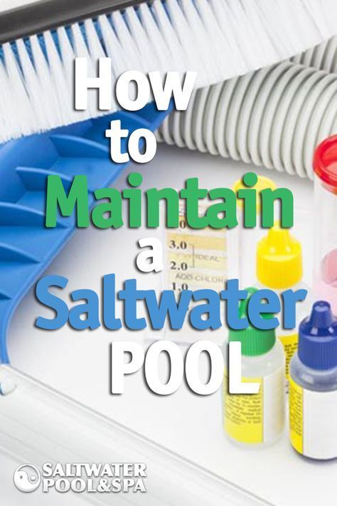 Salt Water Pool Maintenance Tips from the professionals will save you both time and money ever… | Salt water pool maintenance, Saltwater pool care, Pool maintenance Saltwater Pool Care, Pool Maintenance Schedule, Salt Water Pool Maintenance, Pool Cleaning Tips, Pool Deck Decorations, Salt Water Pool, Swimming Pool Maintenance, Salt Pool, Living Pool