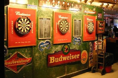 Sports Pub, Clubhouse Design, Free Cross Stitch Charts, Dart Board, Sports Bar, Free Cross Stitch, Cross Stitch Charts, Club House, Future House