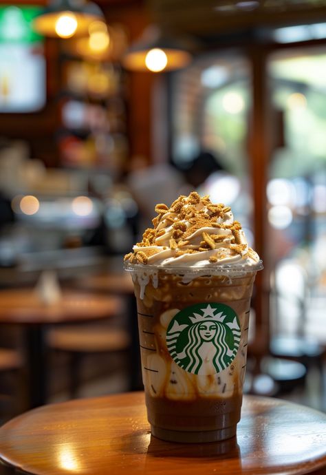 Learn How to Cook Starbucks Frappuccino Recipe For Free | Recipes You'll Love, Made Easy! Starbucks Frappuccino Recipe, Trendy Recipes, Aesthetic Starbucks, Classic Hot Chocolate, Cooking Aesthetic, Food Vibes, Homemade Frappuccino, Starbucks Egg Bites, Cocoa Drink