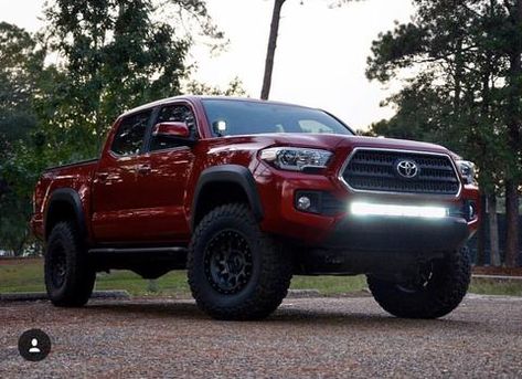 Cool Toyota Tacoma, 3rd Gen Tacoma Access Cab, 1st Gen Tacoma Bumper, Tacoma Headlights, Toyota Tacoma Mods, Tacoma Light Bar, Tacoma Mods, Custom Lifted Trucks, Tacoma Truck