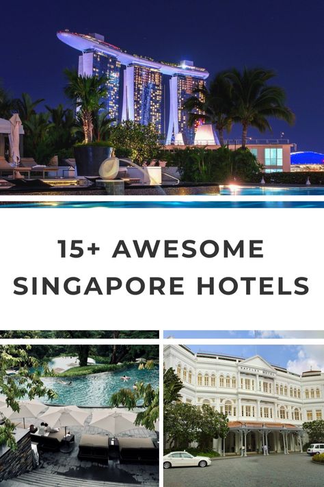 Best Hotels In Singapore, Thailand Hotels Luxury, Singapore Holiday, Incredible Hotels, Malaysia Trip, Singapore Hotel, Hotel Staycation, Singapore Trip, Holiday In Singapore