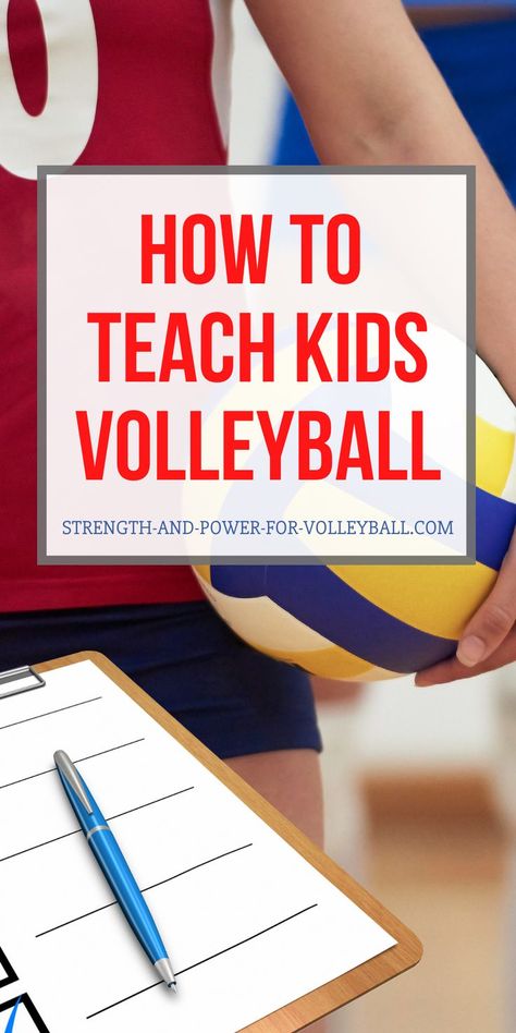 How to Teach Kids Volleyball Volleyball Drills For 3rd Graders, Youth Volleyball Practice Plans, How To Coach Volleyball, 3rd Grade Volleyball Drills, Youth Volleyball Drills For Kids, Youth Volleyball Drills, Middle School Volleyball Practice Plans, Coaching Volleyball For Beginners, Beginner Volleyball Practice Plans