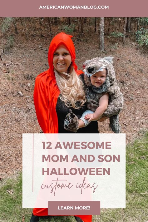 Halloween is almost here, and as a single mom, I adore mother-son Halloween costumes! Join us on our 5-year tradition of matching Halloween outfits that make this holiday extra special. Check out these 12 Awesome Mom And Son Halloween Costume Ideas for your next spooky adventure! #MomAndSonCostumes #HalloweenFun #MatchingOutfits Easy Mother Son Halloween Costumes, Mom Son Costume Ideas, Mommy Son Costumes Halloween, Boy And Mom Halloween Costume, Mom Son Costumes Halloween, Mom And Son Matching Halloween Costumes, Mama And Son Halloween Costumes, Mum And Son Halloween Costumes, Mom And Toddler Son Halloween Costumes