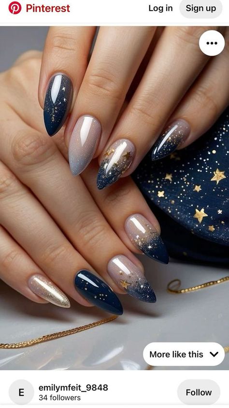 Glitter Gradient Nails, Classy Nail Art Ideas, Festive Nail Designs, Opal Nails, Art 2023, Ootd Instagram, Ombre Nails Glitter, October Nails, Blue Nail Designs