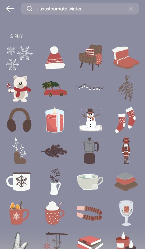 Winter Stickers Instagram, Hidden Instagram Stickers, Insta Codes, Gift Ig, Gif Insta, Ig Gif, Snap Stickers, Ig Stickers, Instagram Sticker