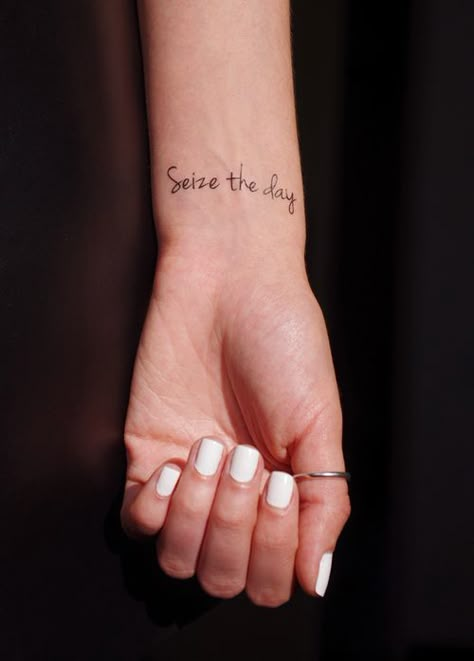 Seizures Tattoo Ideas, Dead Poets Society Tattoo Ideas, Newsies Tattoo, Dps Tattoo, Epileptic Tattoo, Seize The Day Tattoo, Ep Tattoo, Dead Poets Society Tattoo, Broadway Tattoos