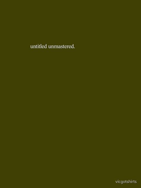 "untitled unmastered." iPhone Case for Sale by vicgotshirts | Redbubble Untitled Unmastered, Iphone Case, Iphone Cases, Wallpapers, Iphone, For Sale, Quick Saves