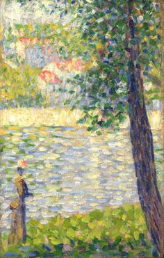 "The Morning Walk" 1885, Georges Seurat. The National Gallery, London. Seurat Paintings, George Seurat, Paul Signac, Arte Indie, Georges Seurat, 19th Century Paintings, Morning Walk, Impressionism Art, Post Impressionism