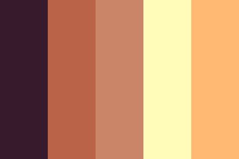 Orange Pallette Aesthetic, Orange Aesthetic Color Pallete, Angelic Colour Palette, Angel Color Palette, Angel Colour Palette, Fallen Angel Color Palette, Angelic Color Palette, Angelcore Color Palette, Fall Color Schemes