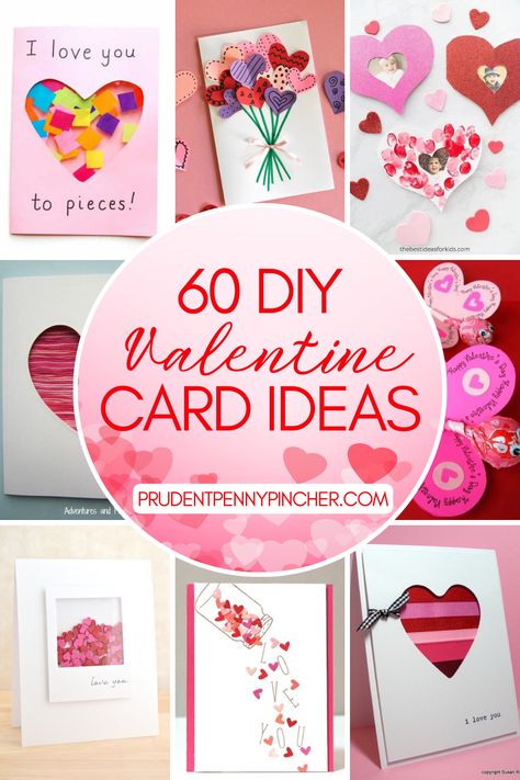 Spread some romance during the season of love with these handmade DIY Valentine cards. From cute and funny homemade valentine’s day cards for kids to make at school or home to creative DIY stampin' up romantic cards for adults, there are plenty of DIY Valentine card ideas for inspiration that make great DIY Valentine gifts and Valentine's Day crafts for kids and adults. Valentines Day Cards Diy, Homemade Valentines Day Cards, Diy Valentines Cards, Cadeau Parents, Valentine's Day Crafts For Kids, Valentine Cards Handmade, Valentine Crafts For Kids, Diy Valentine, Homemade Valentines