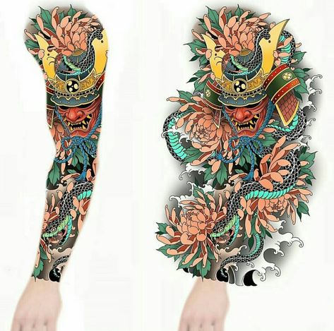 Japanese Sketch, Traditional Japanese Tattoo Sleeve, Koi Dragon Tattoo, Samurai Tattoo Sleeve, Japanese Tattoo Artist, Traditional Japanese Tattoo, Japanese Tattoos For Men, Tiger Tattoo Sleeve, Tattoo Japanese Style